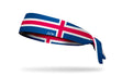 Iceland Flag Tie Headband - View 1