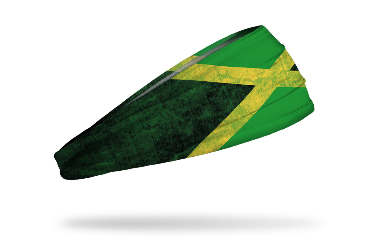 Jamaica Grunge Flag Headband - View 2
