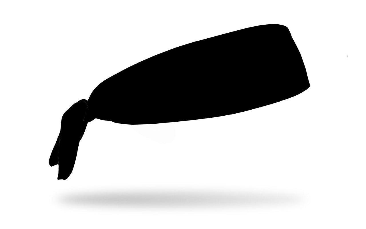 Jet Black Flex Tie Headband - View 2