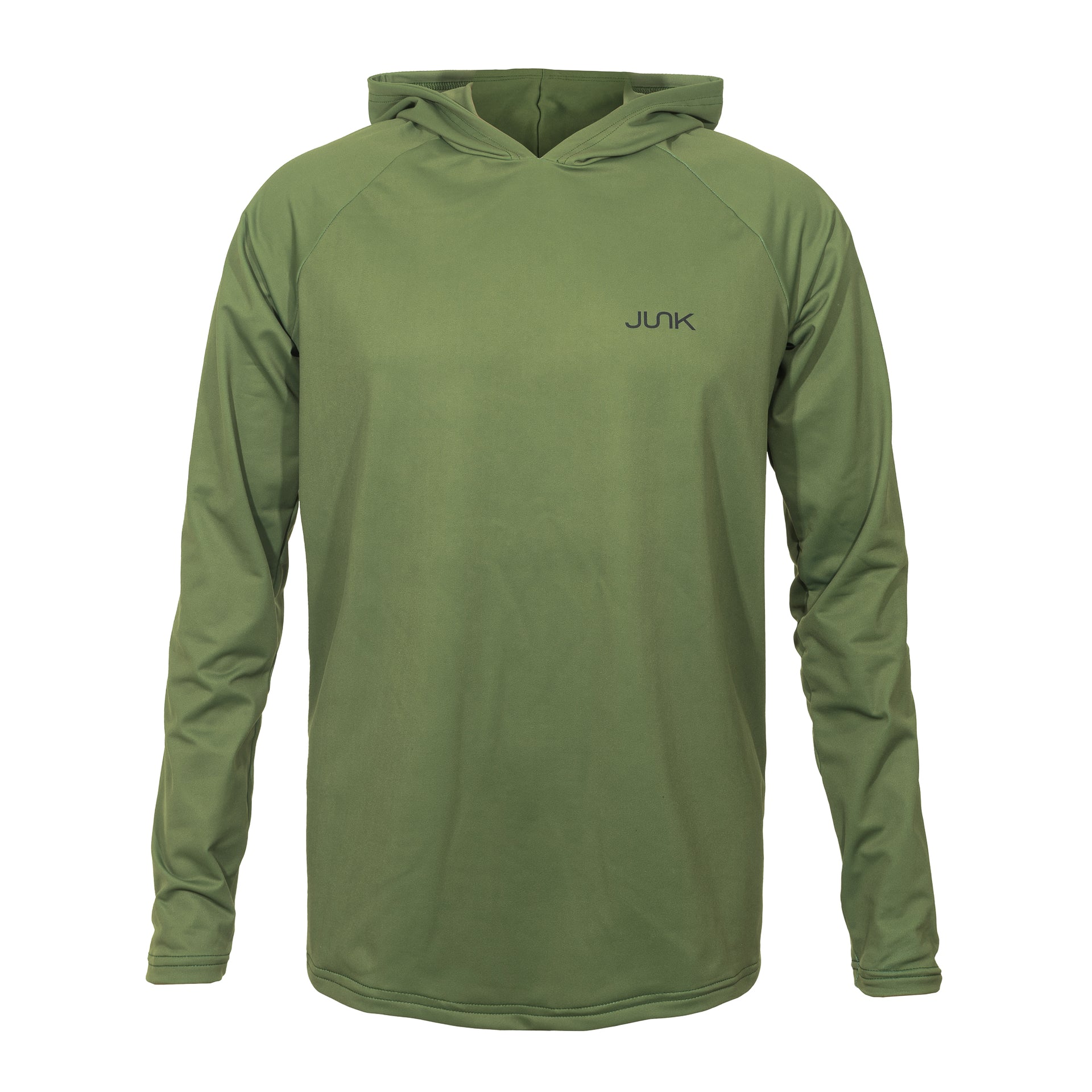 JUNK Tactical Green Performance Hoodie - View 1