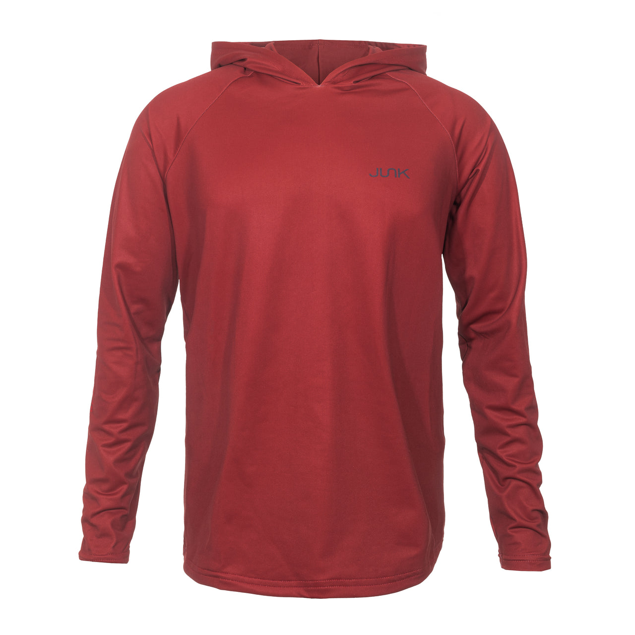 JUNK Brick Red Performance Hoodie - View 1