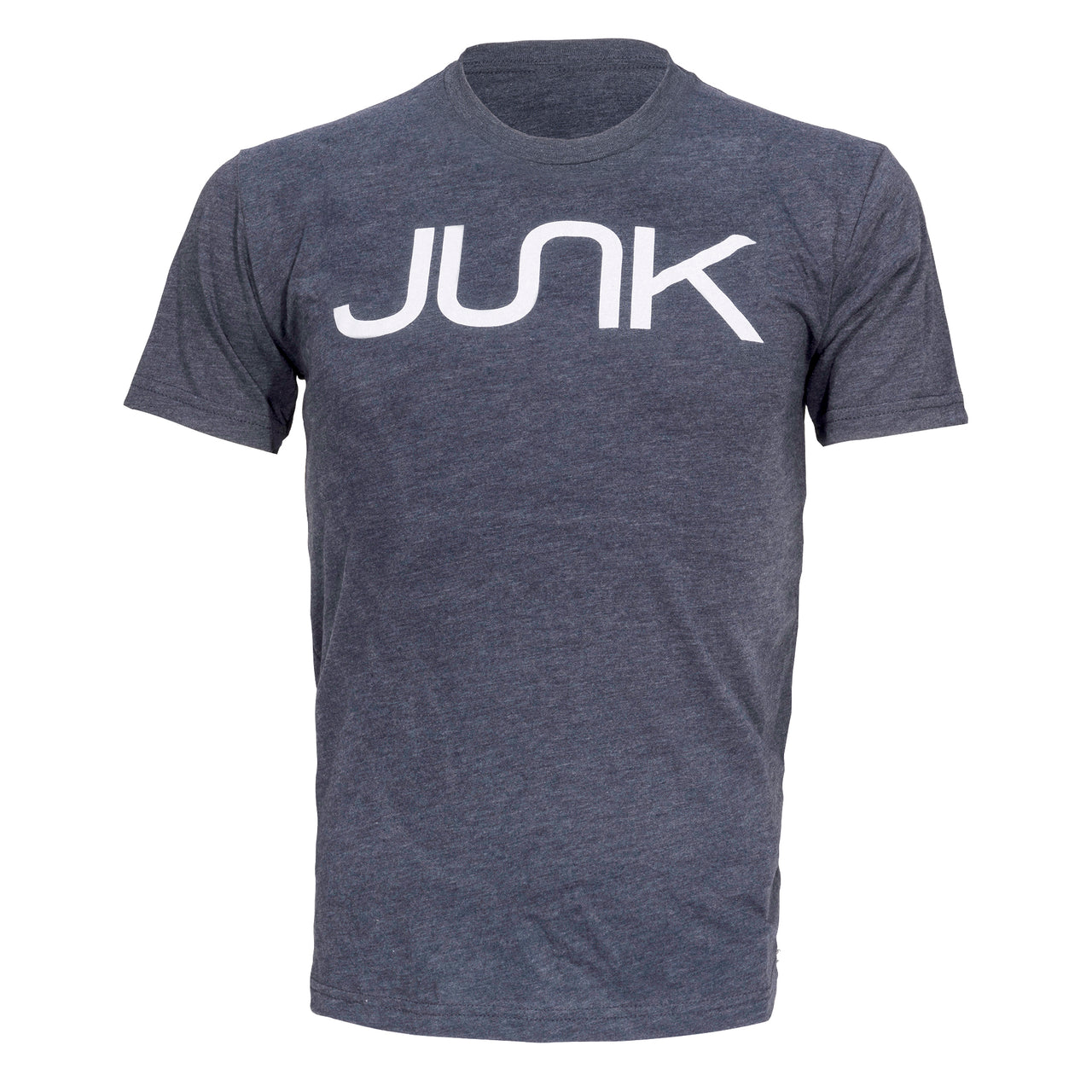 JUNK Tri-Blend Navy American Grunge Tee - View 2