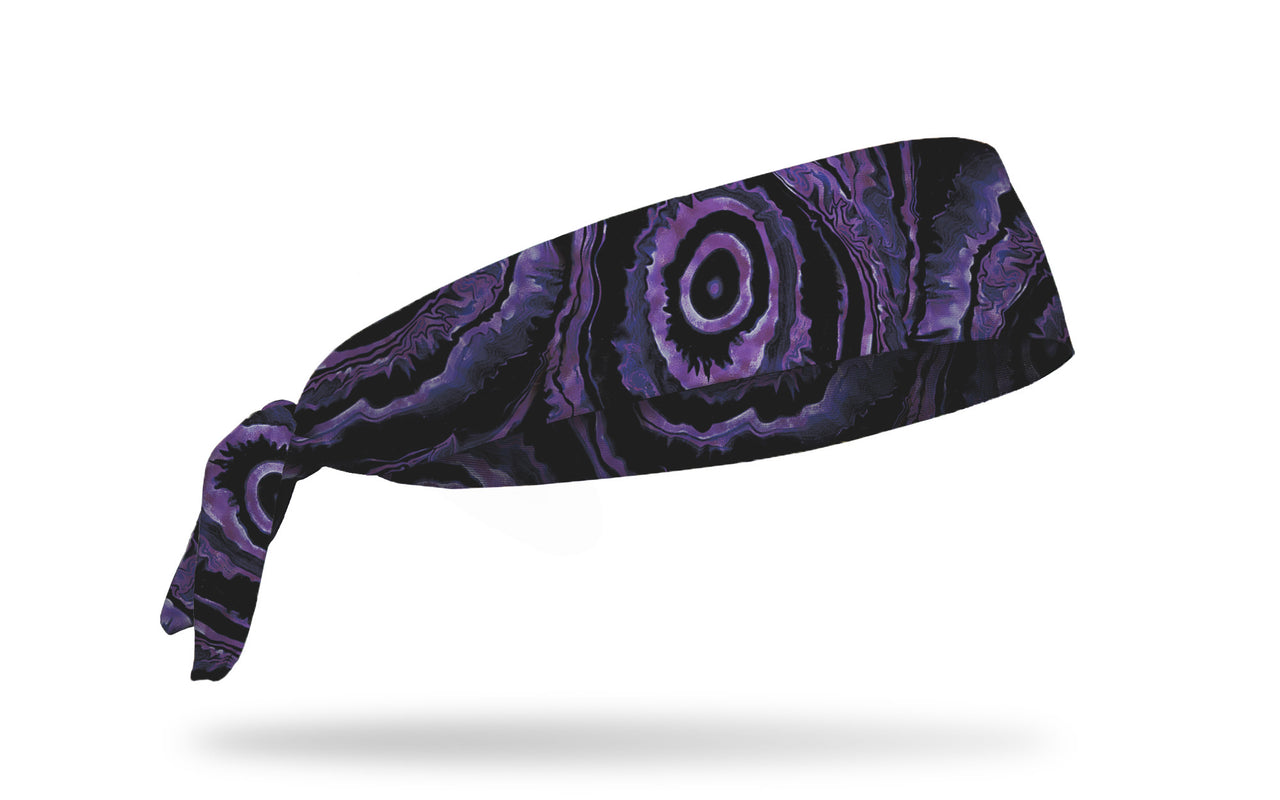 Lavender Quartz Tie Headband - View 2