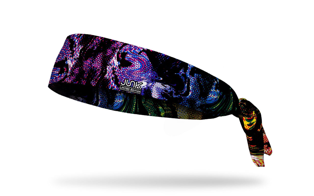 Rainbow Swirl Flex Tie Headband - Limited Edition - View 1