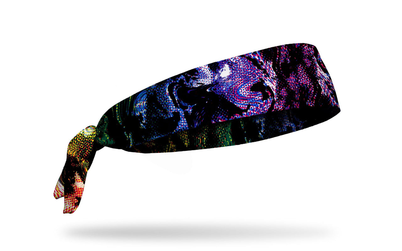 Rainbow Swirl Flex Tie Headband - Limited Edition - View 2