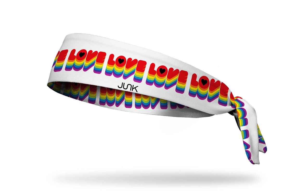 Love Love Love Tie Headband - View 1