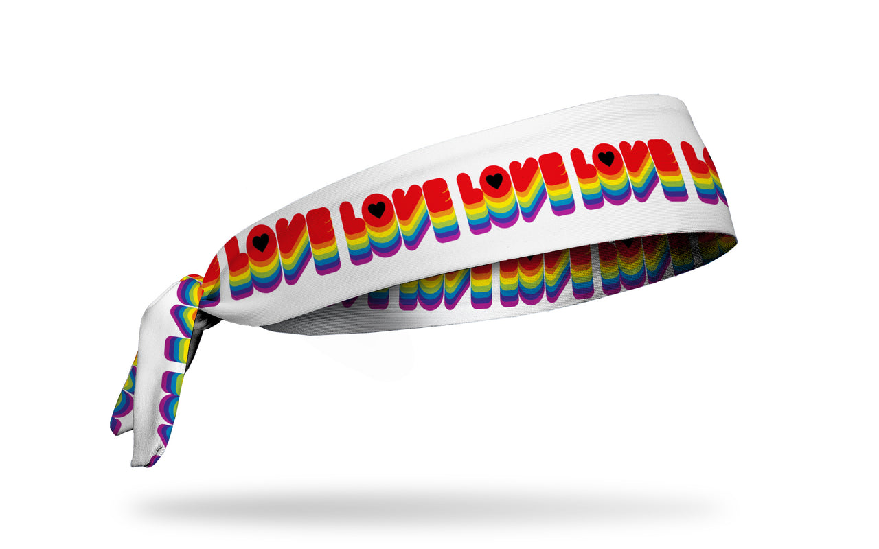 Love Love Love Tie Headband - View 2