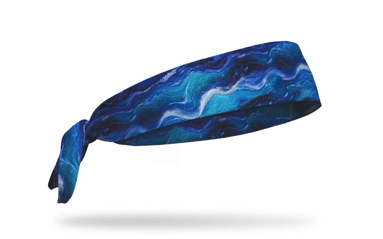 Lush Lapis Tie Headband - View 2