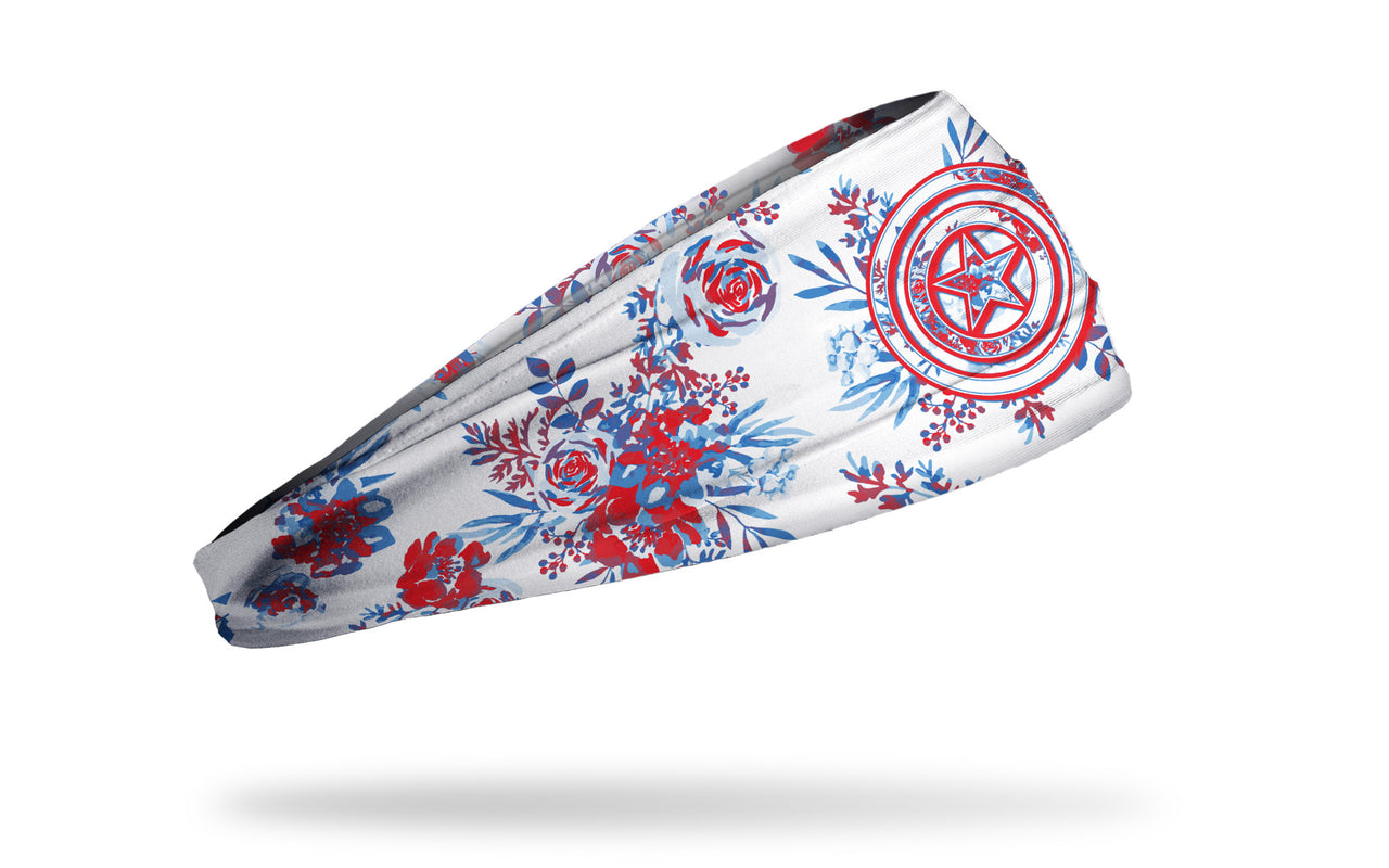 Captain America: Floral Headband