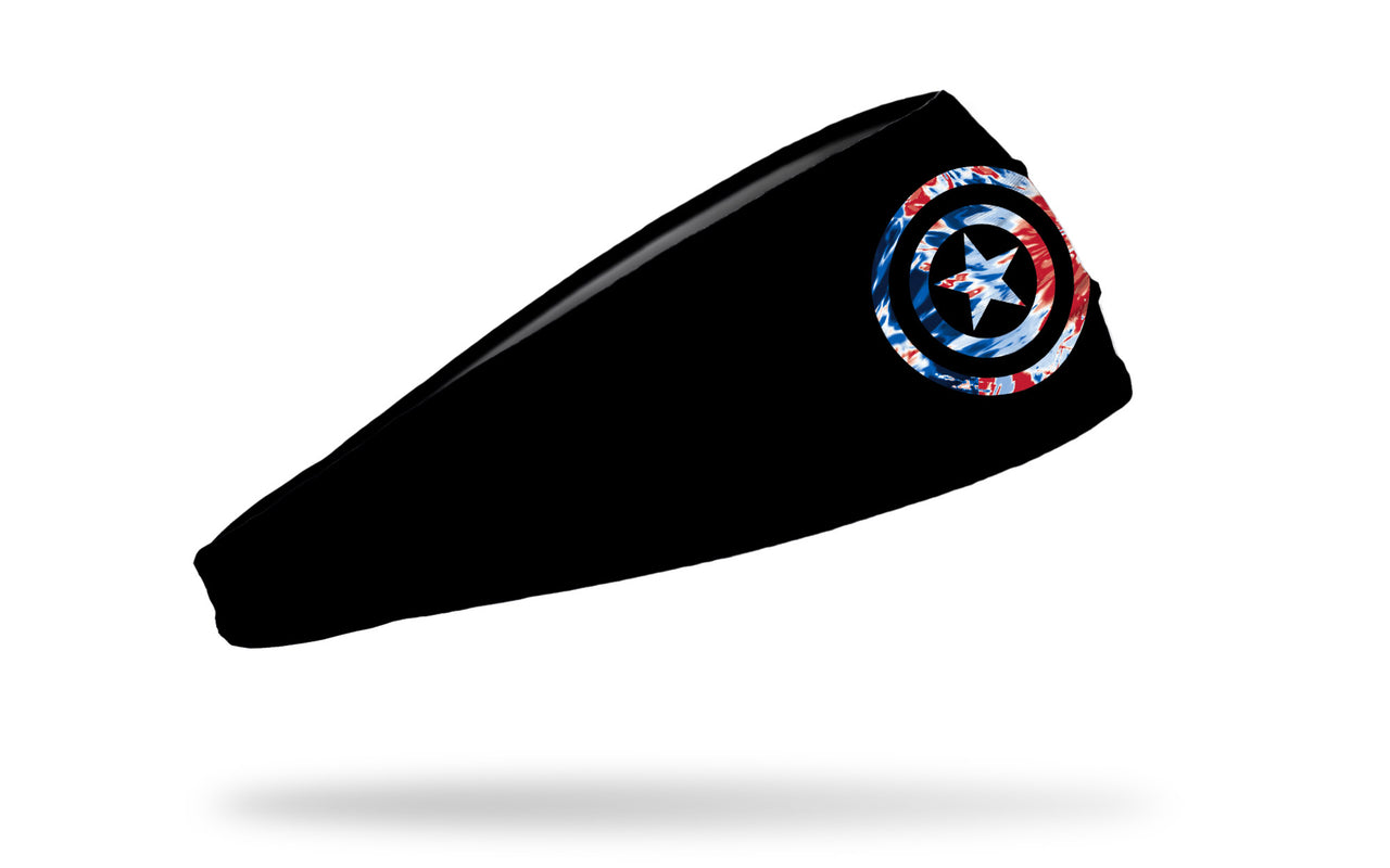 Captain America: Tie Dye Pride Headband