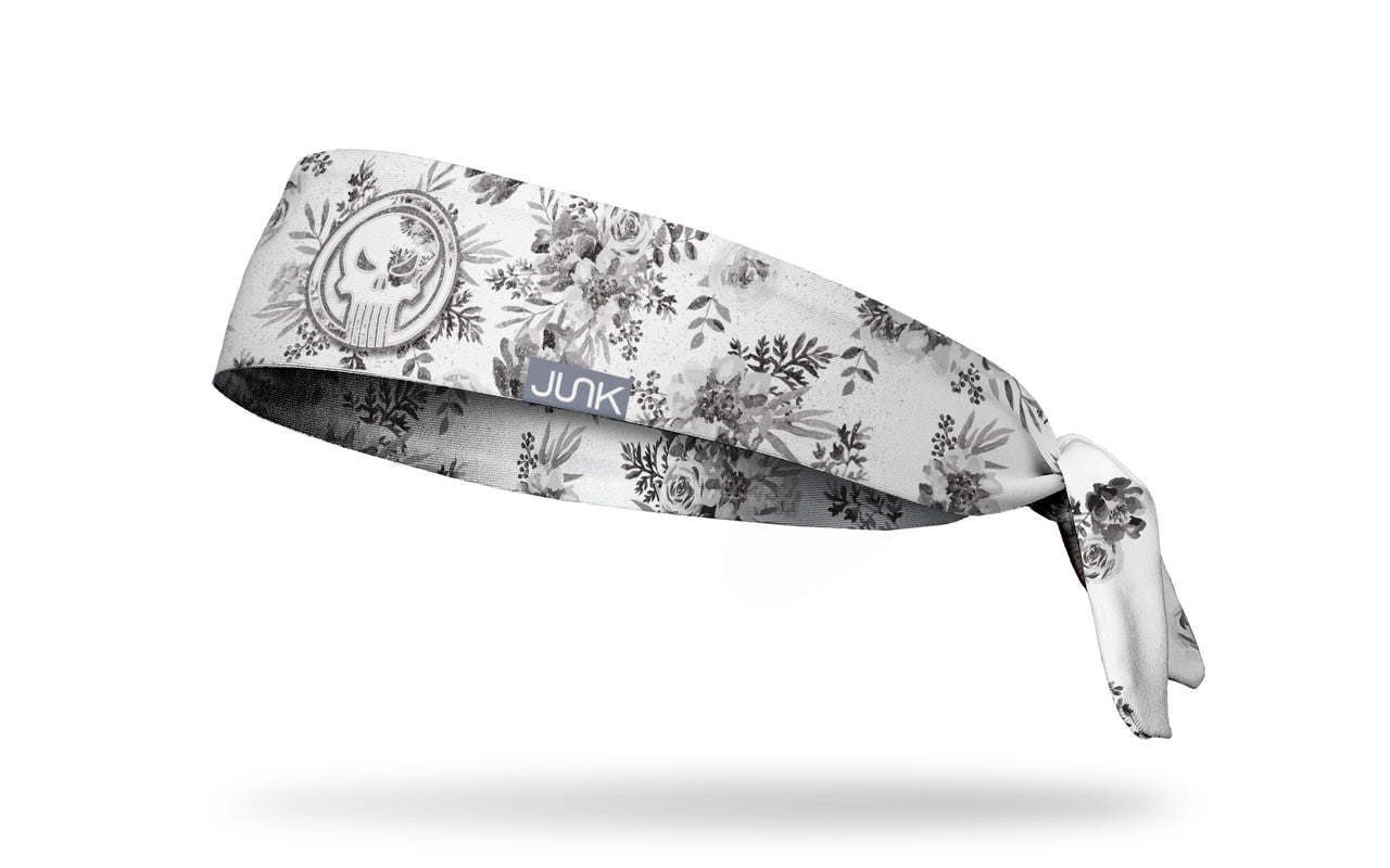 Punisher: Floral Tie Headband - View 1