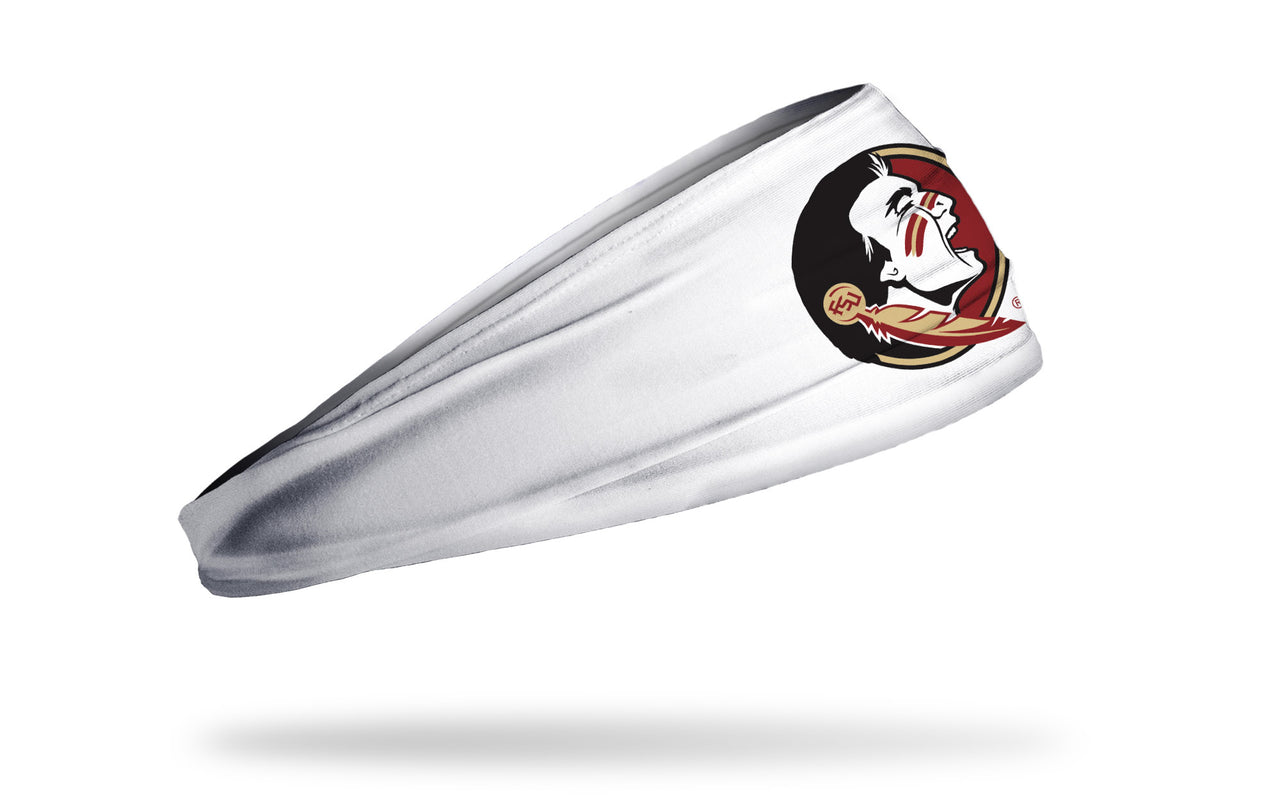 Florida State University: Seminole White Big Bang Lite Headband - View 2