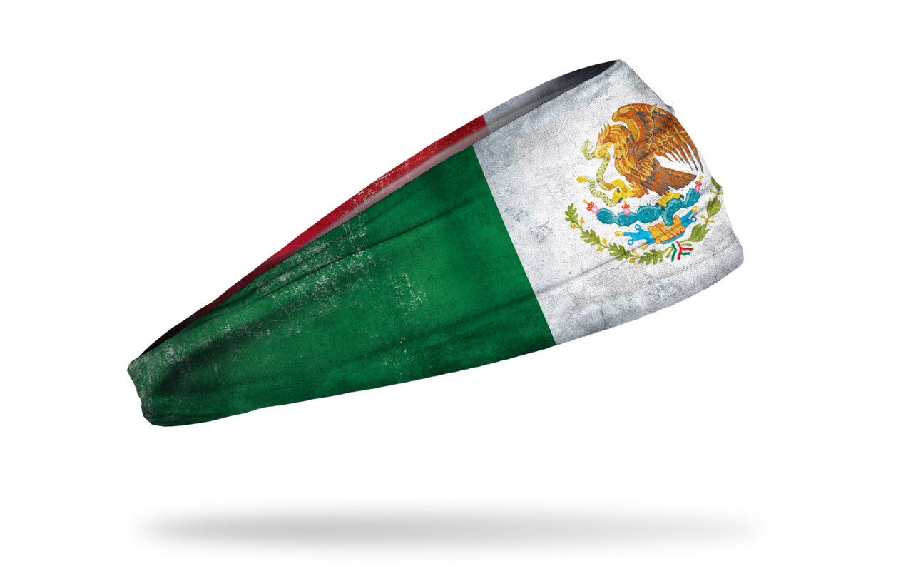 Mexico Grunge Flag Headband - View 2