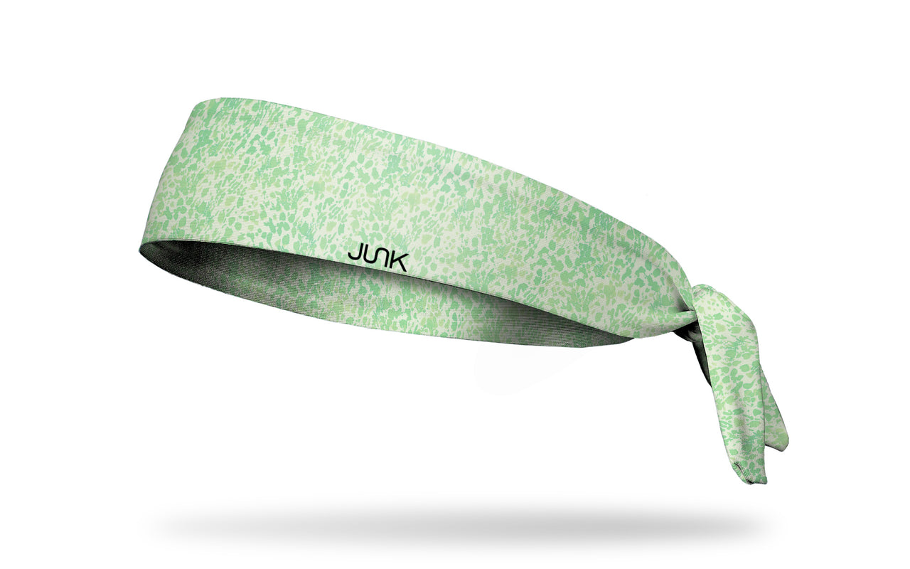 Minty Print Tie Headband - View 1