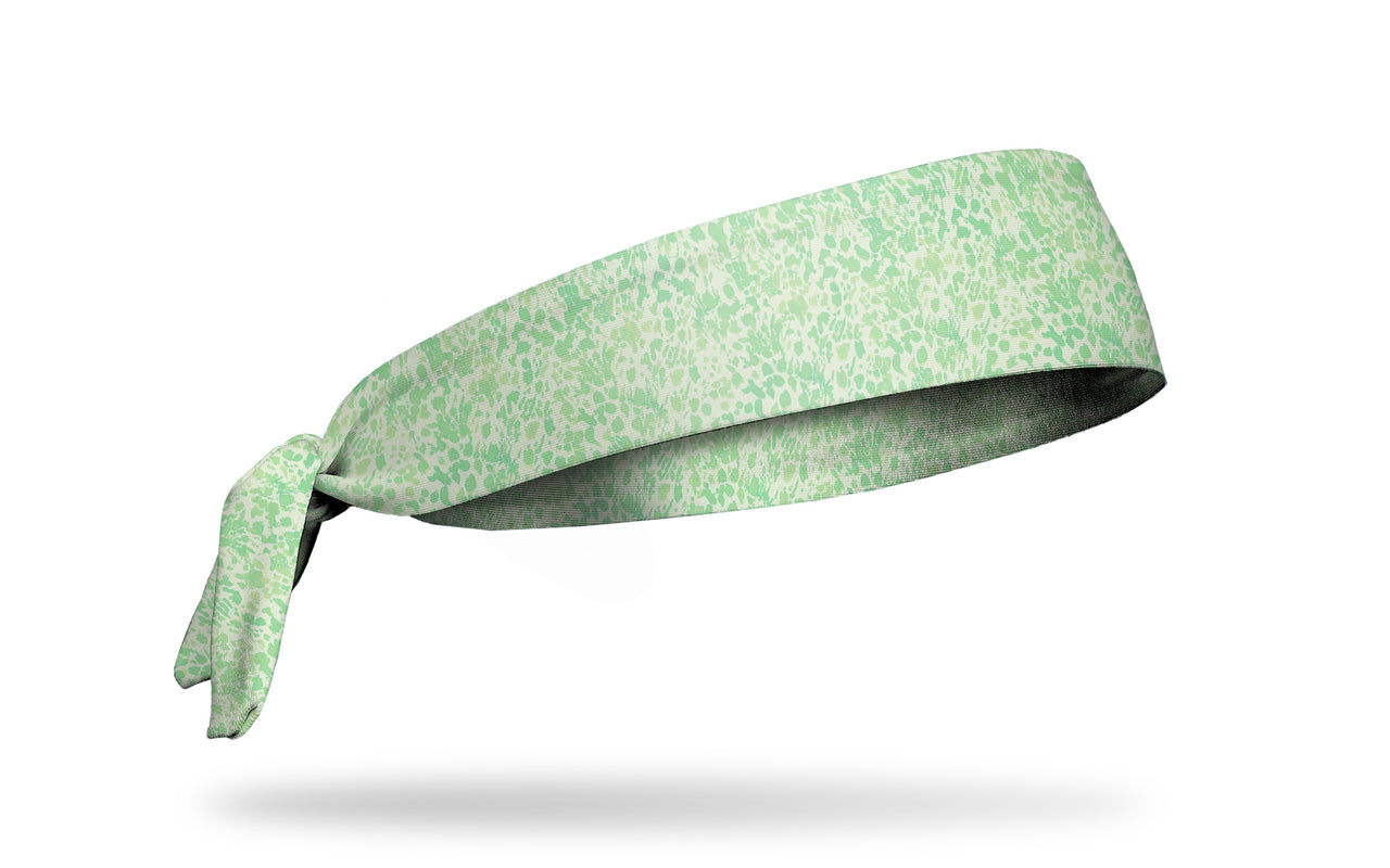 Minty Print Tie Headband - View 2