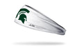 Michigan State University: Spartan White Big Bang Lite Headband - View 1