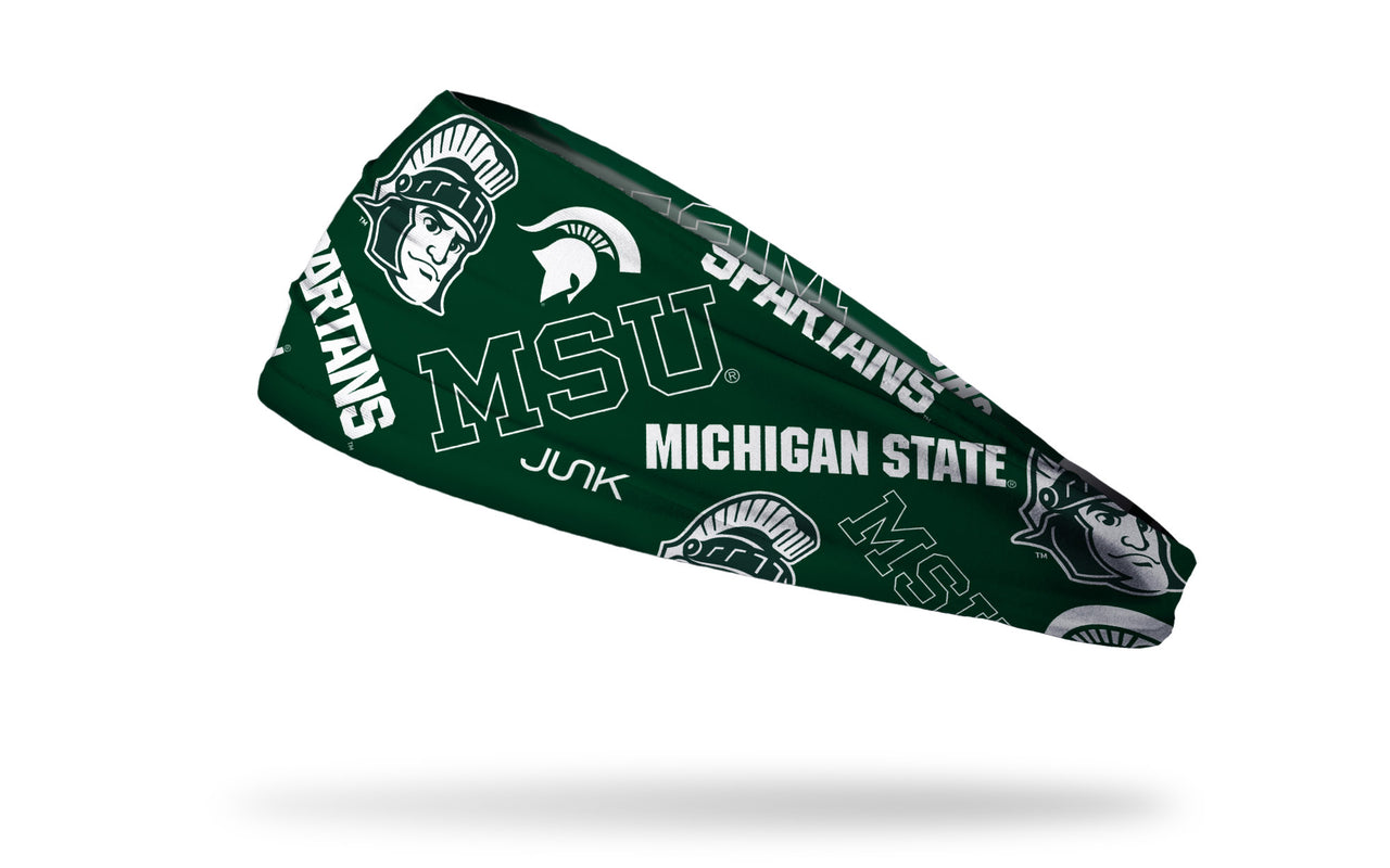 Michigan State University: Overload Green Big Bang Lite Headband - View 1
