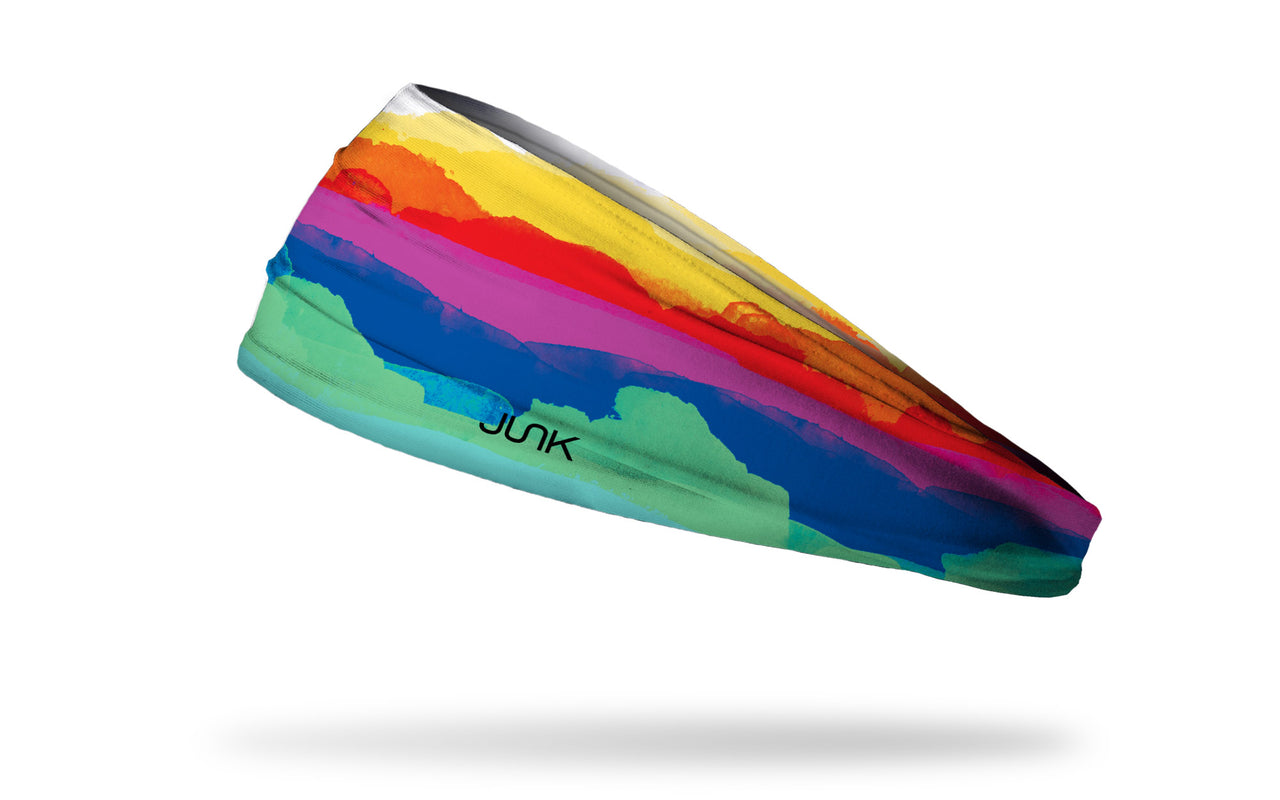 Multicolored Mountains Headband