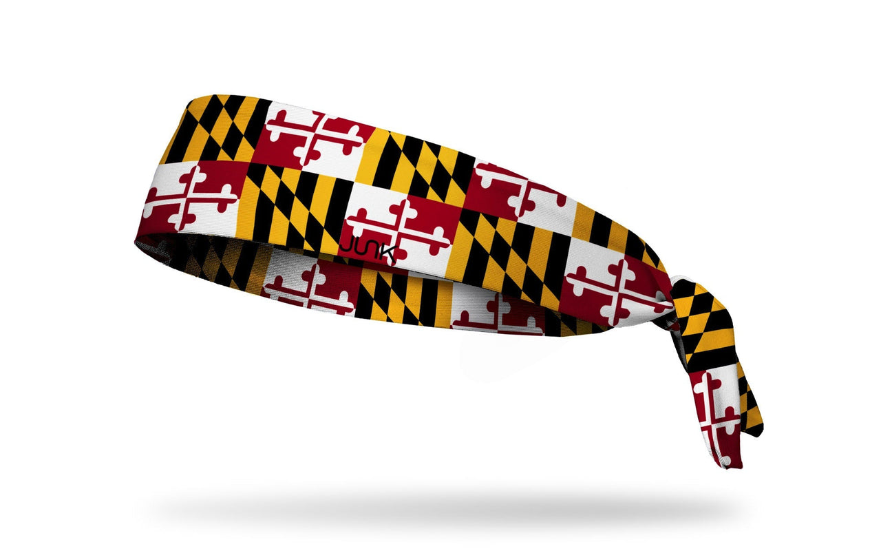Maryland State Flag Tie Headband - View 1