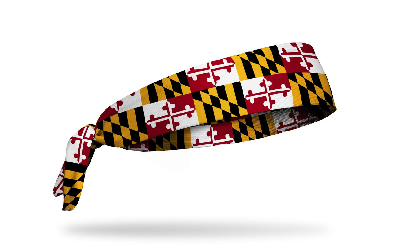 Maryland State Flag Tie Headband - View 2