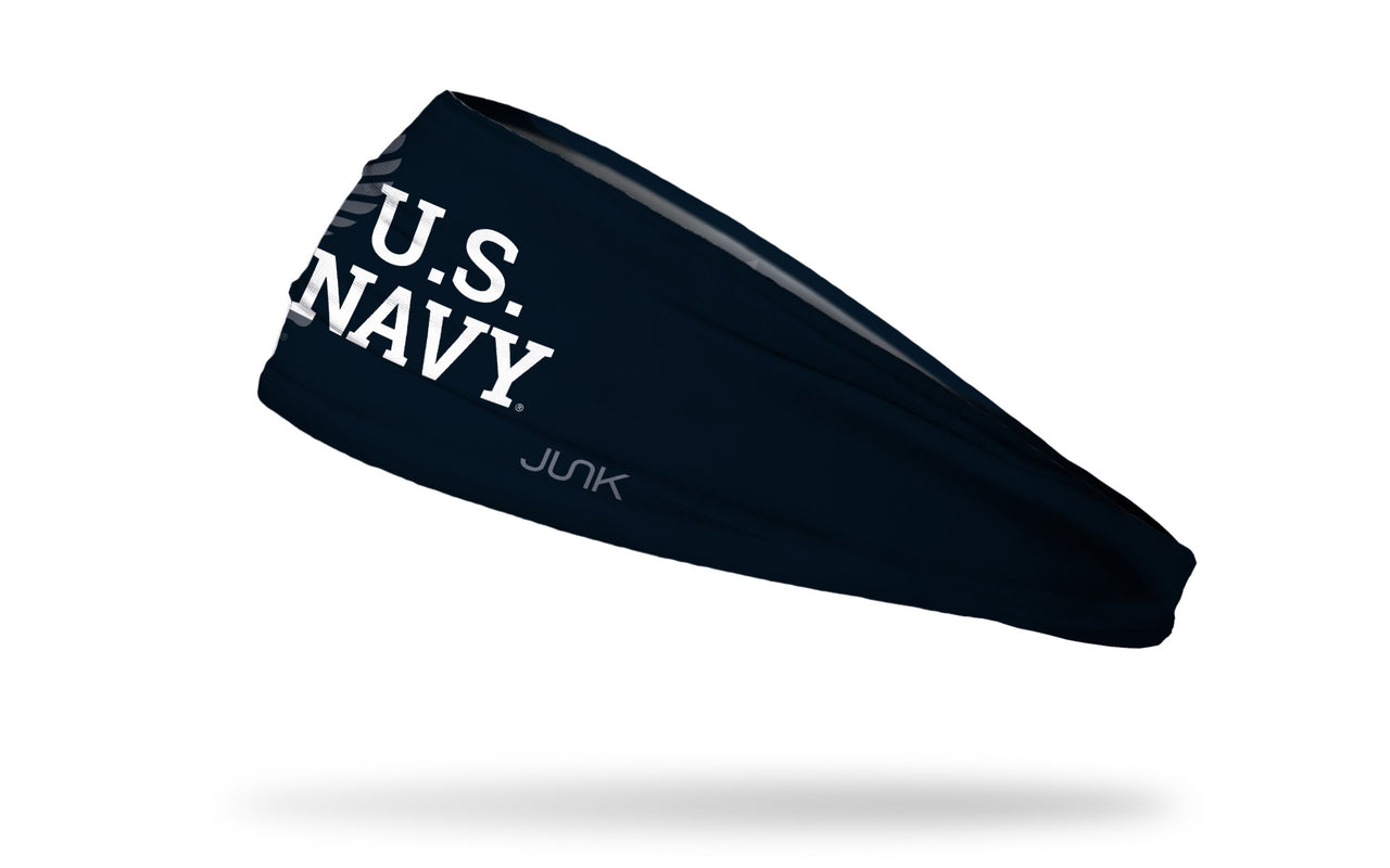 Navy: Eagle Icon Navy Headband