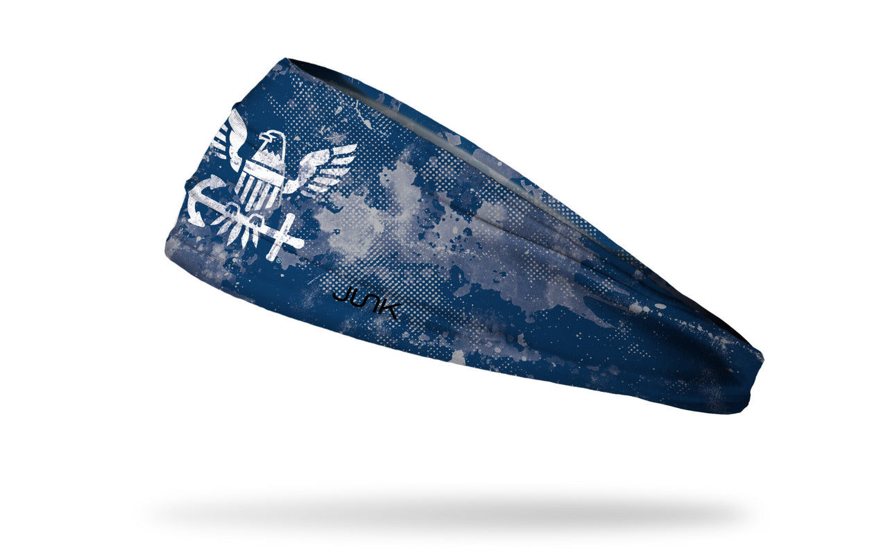 Navy: Grunge Big Bang Lite Headband - View 2