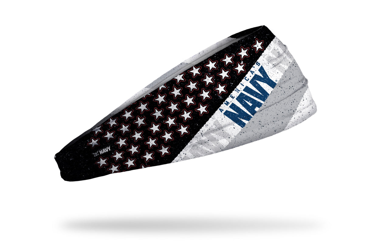 Navy: Stars & Stripes Big Bang Lite Headband - View 2