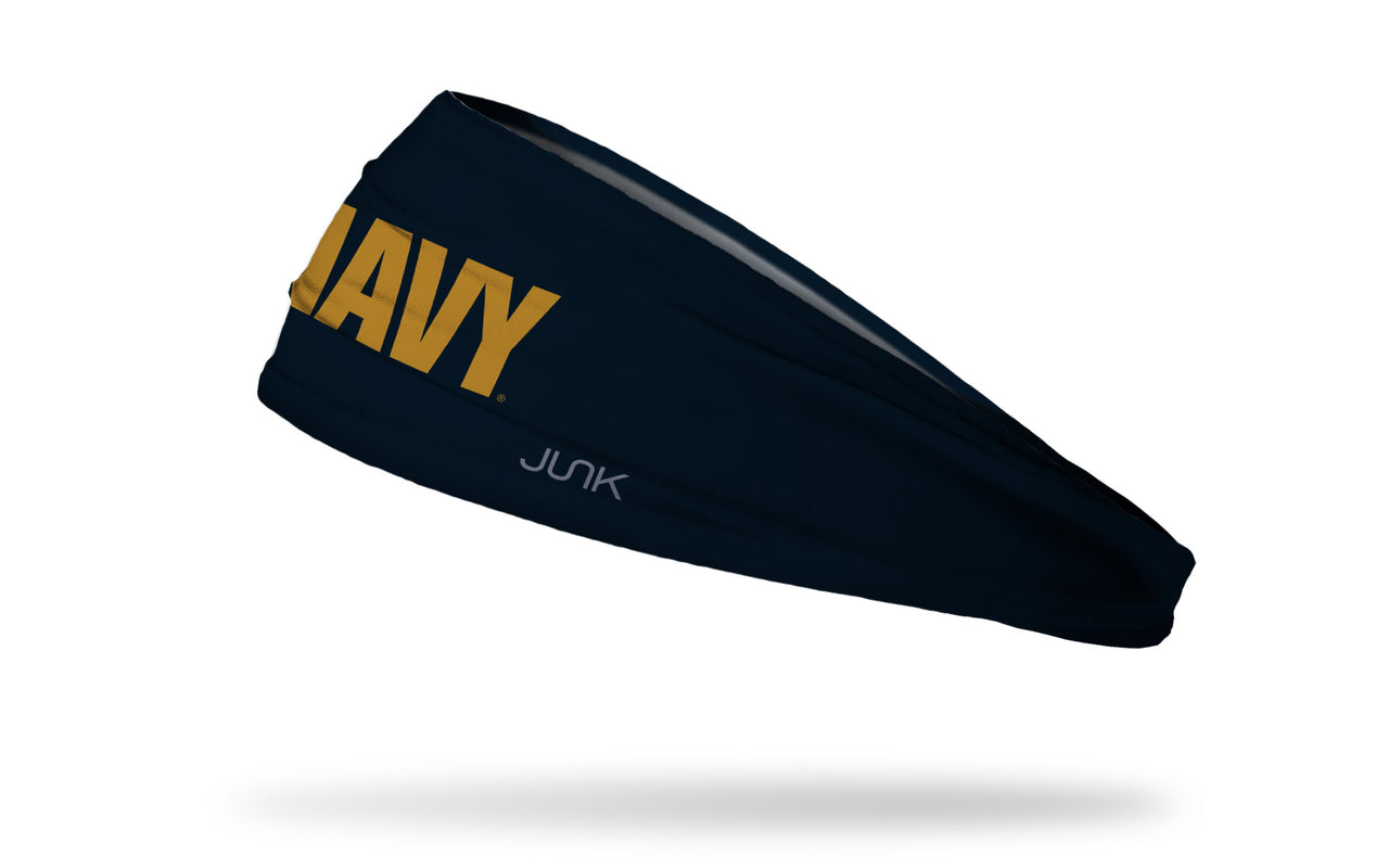 Navy: Wordmark Navy Headband