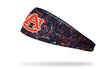 Auburn University: Splatter Navy Big Bang Lite Headband - View 1
