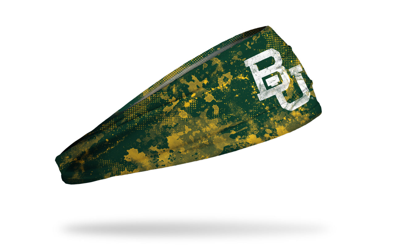 Baylor University: Grunge Green Big Bang Lite Headband - View 2