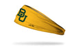 Baylor University: Logo Gold Big Bang Lite Headband - View 1