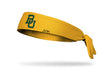 Baylor University: Logo Gold Flex Tie Headband - View 1