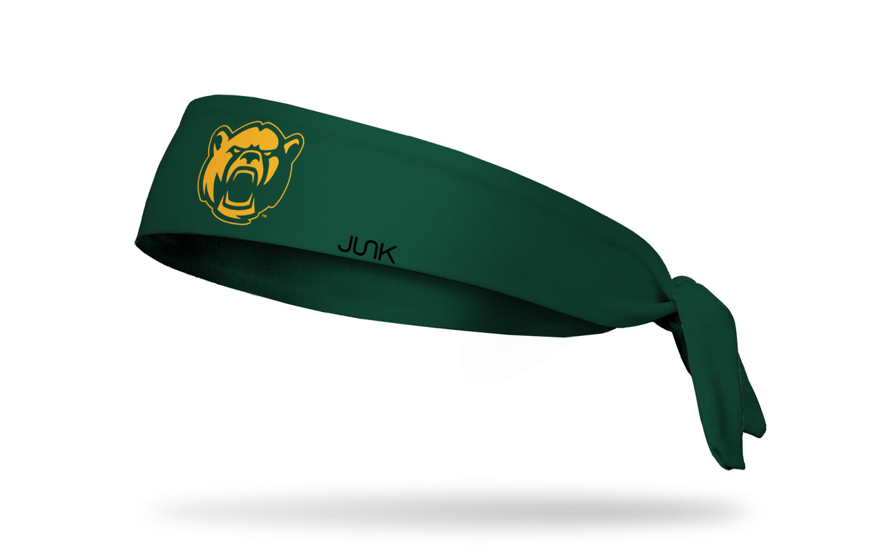 Baylor University: Mascot Green Flex Tie Headband - View 1