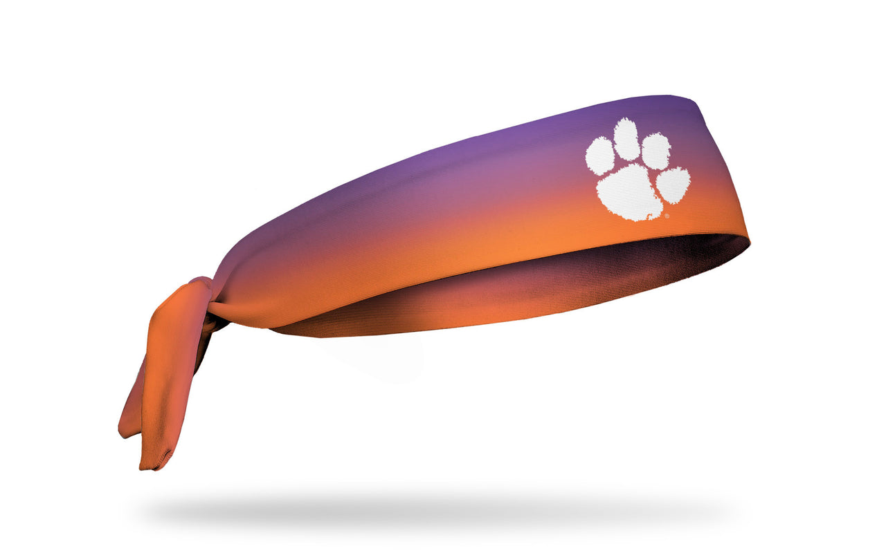 Clemson Tigers: Death Valley Tie Headband - View 2