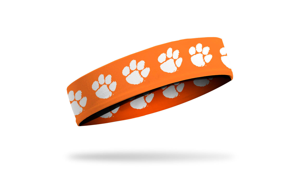 Clemson Tigers: Logo Orange Baller Headband - View 2