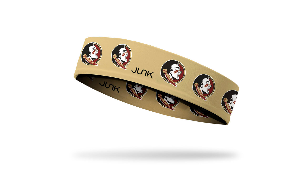 Florida State University: Logo Gold Baller Headband - View 1