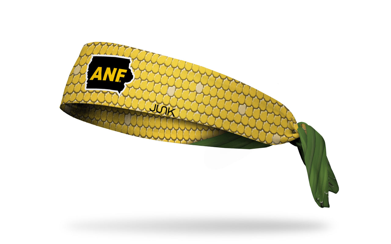 University of Iowa: ANF Logo Corn Tie Headband - View 1