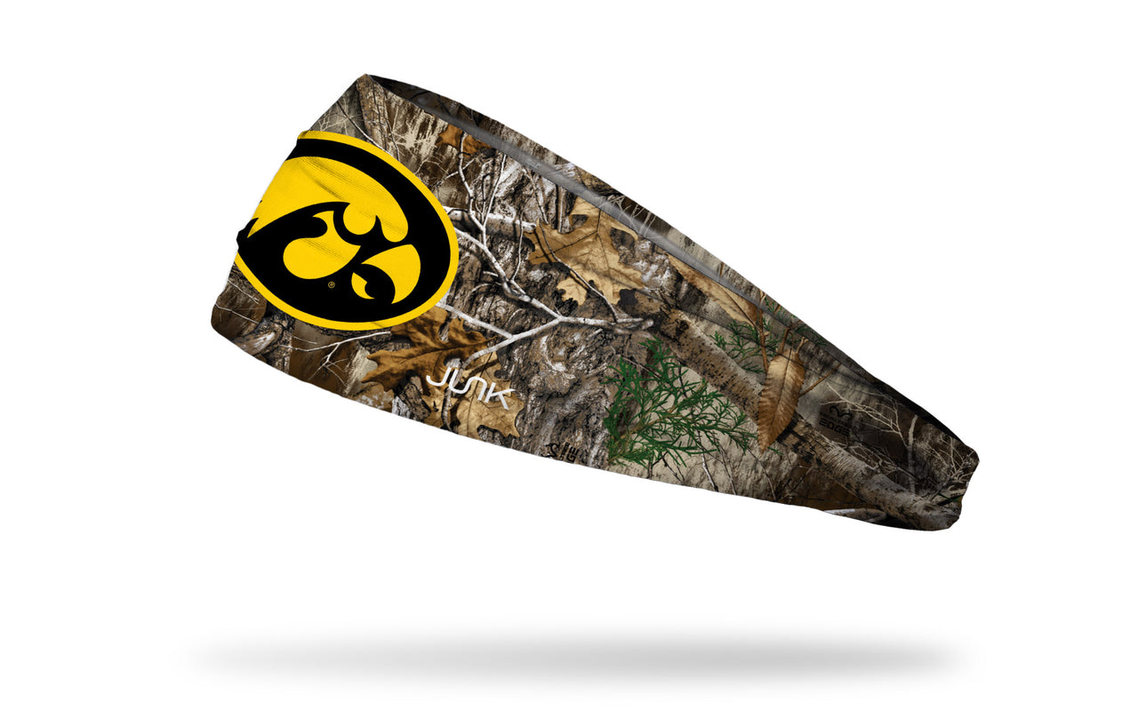 University of Iowa: Realtree Edge Logo Headband - View 1