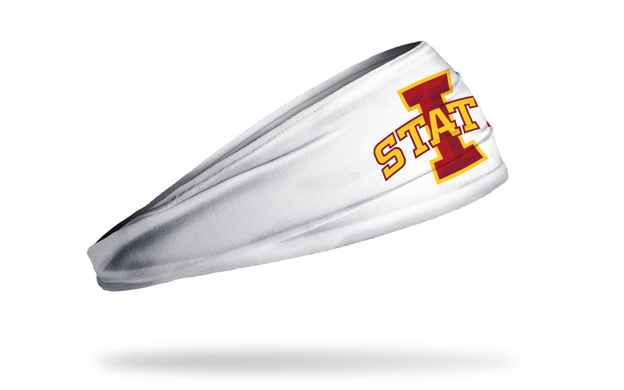 Iowa State University: Logo White Big Bang Lite Headband - View 2