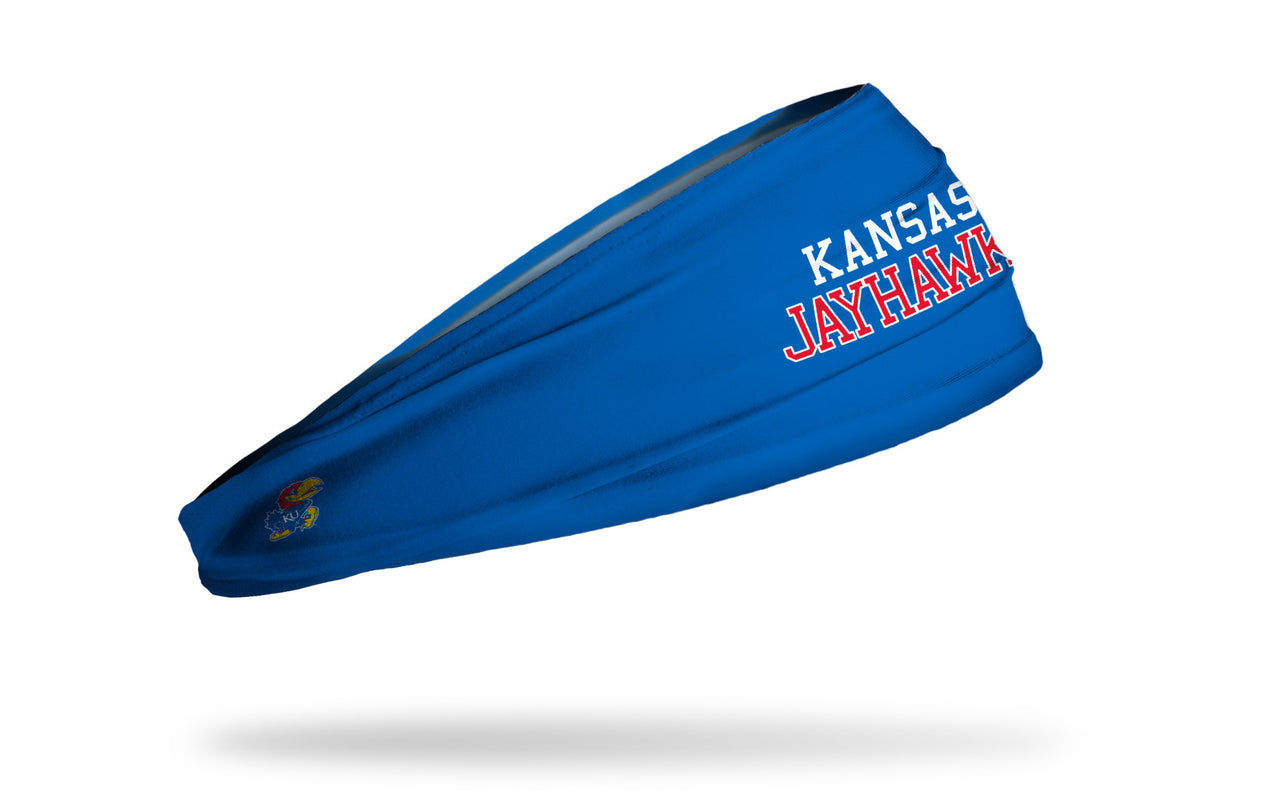 University of Kansas: KU Wordmark Royal Headband - View 2