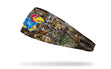 University of Kansas: Realtree Edge Logo Big Bang Lite Headband - View 1