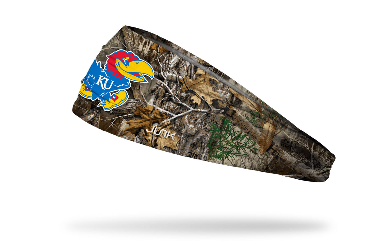 University of Kansas: Realtree Edge Logo Headband - View 1