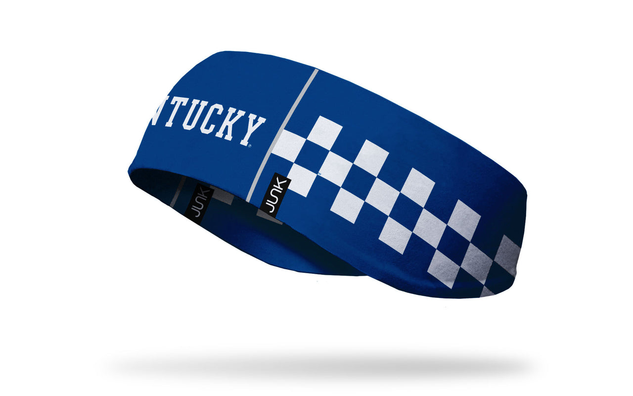 University of Kentucky: Checkered Ear Warmer - View 1