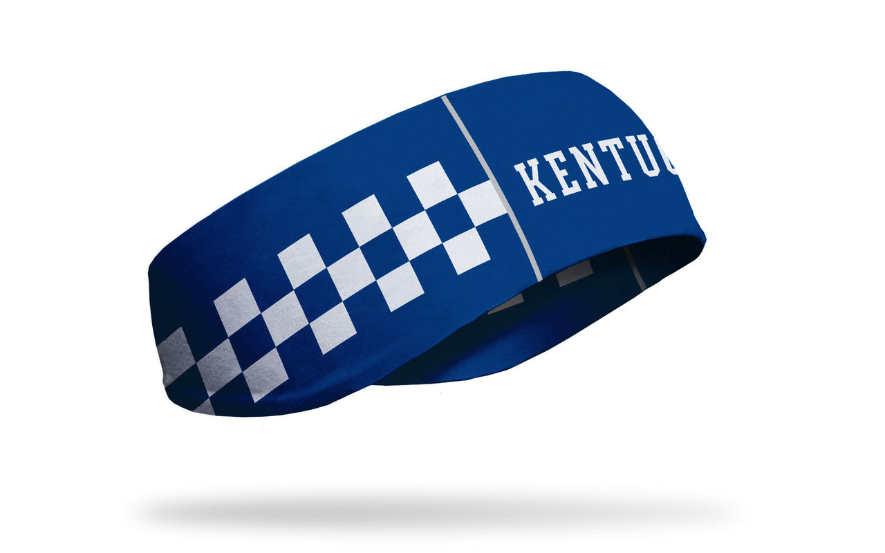 University of Kentucky: Checkered Ear Warmer - View 2