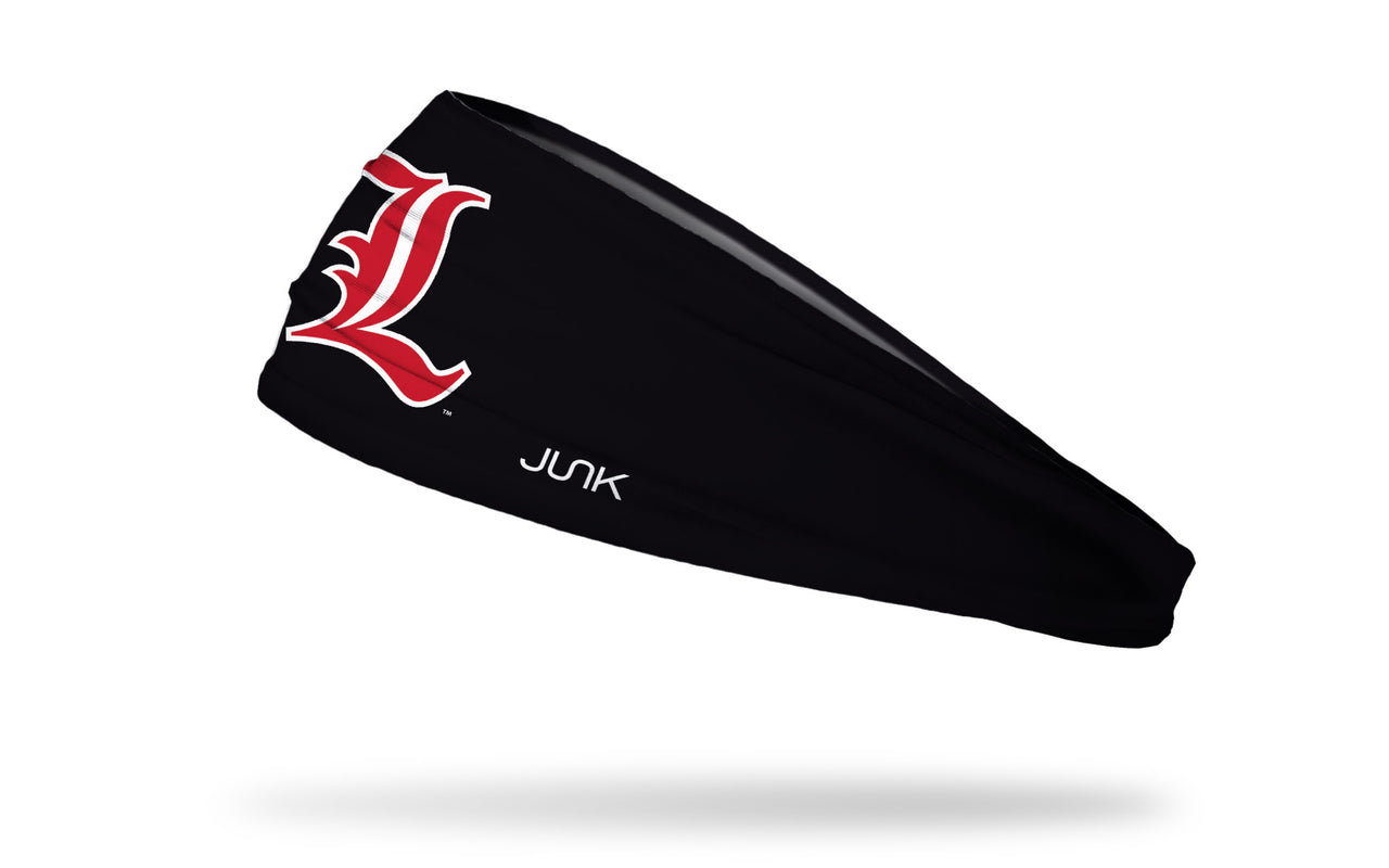 University of Louisville: Baseball Black Big Bang Lite Headband - View 1