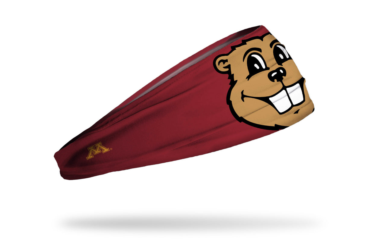 University of Minnesota: Goldy Big Bang Lite Headband - View 2