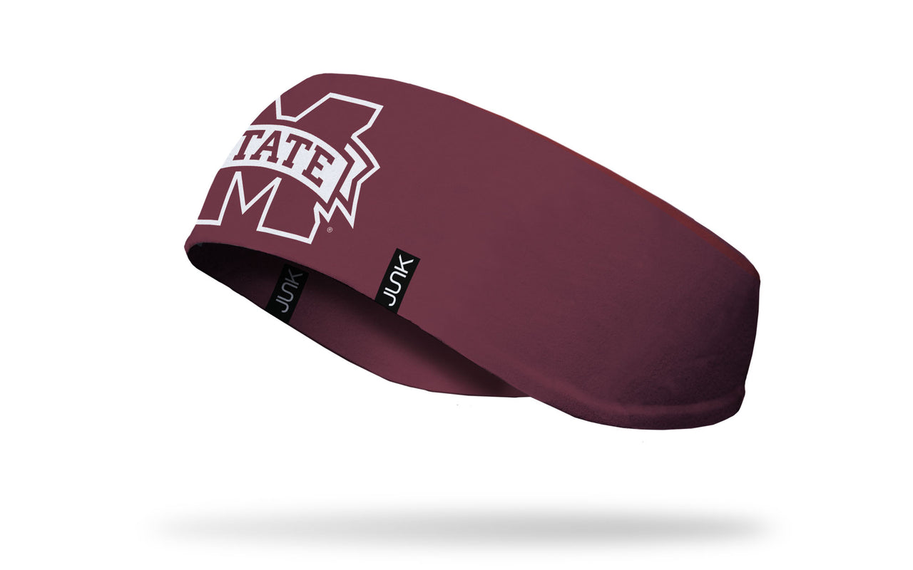 Mississippi State University: Logo Maroon Ear Warmer - View 1