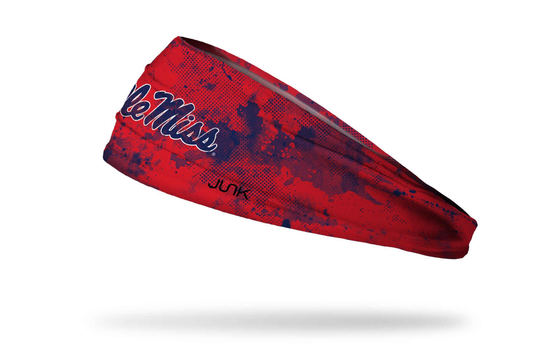 University of Mississippi: Grunge Red Big Bang Lite Headband - View 1