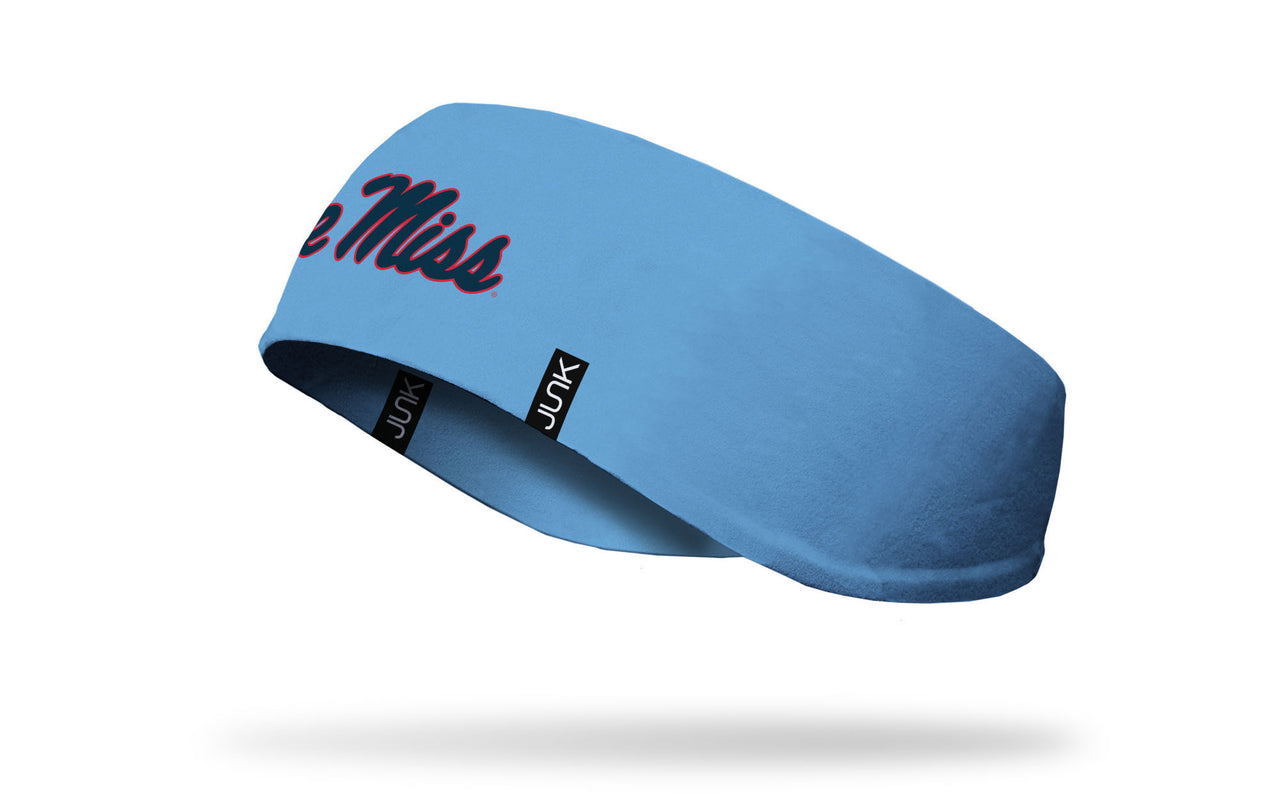 University of Mississippi: Logo Light Blue Ear Warmer - View 1