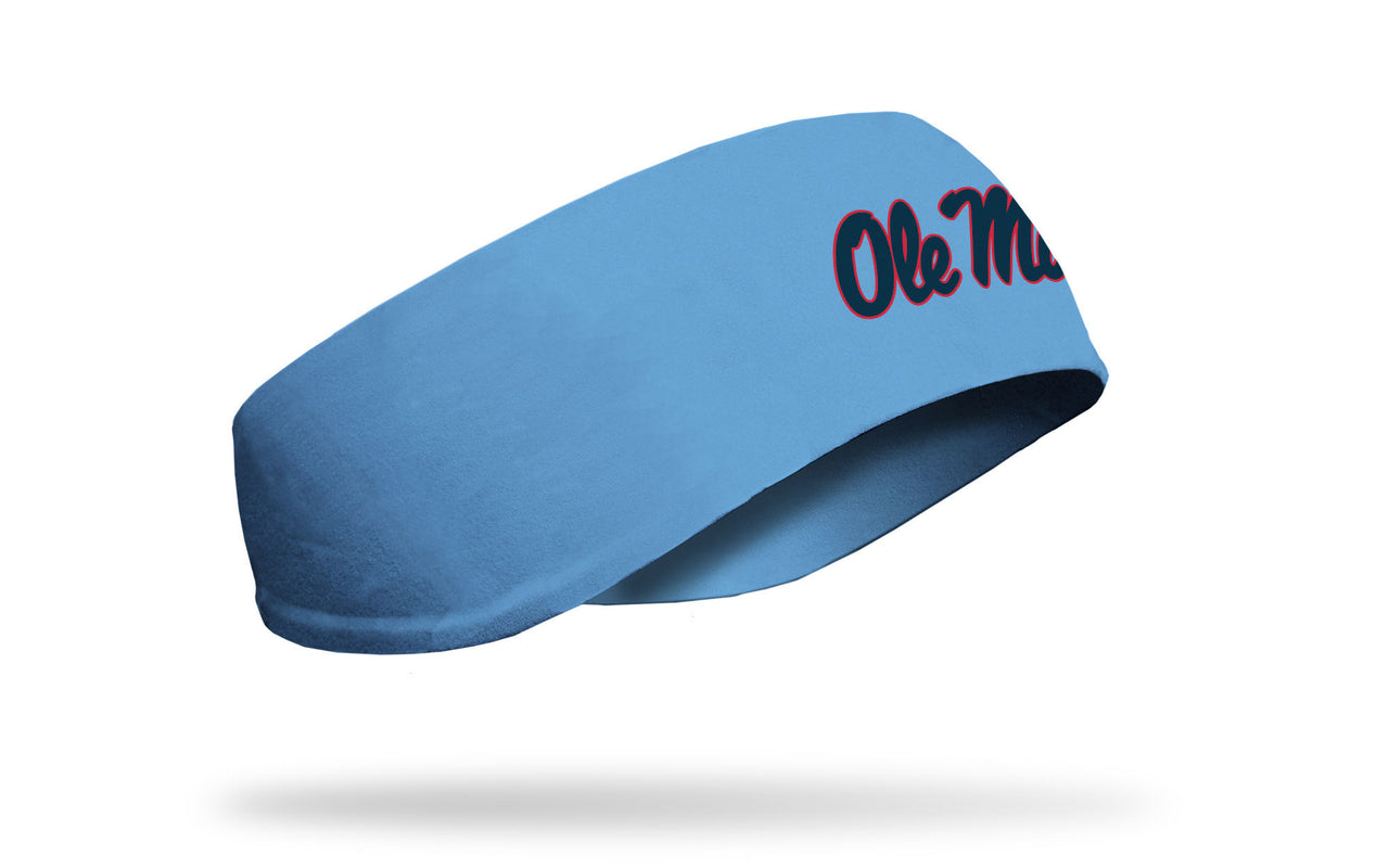 University of Mississippi: Logo Light Blue Ear Warmer - View 2